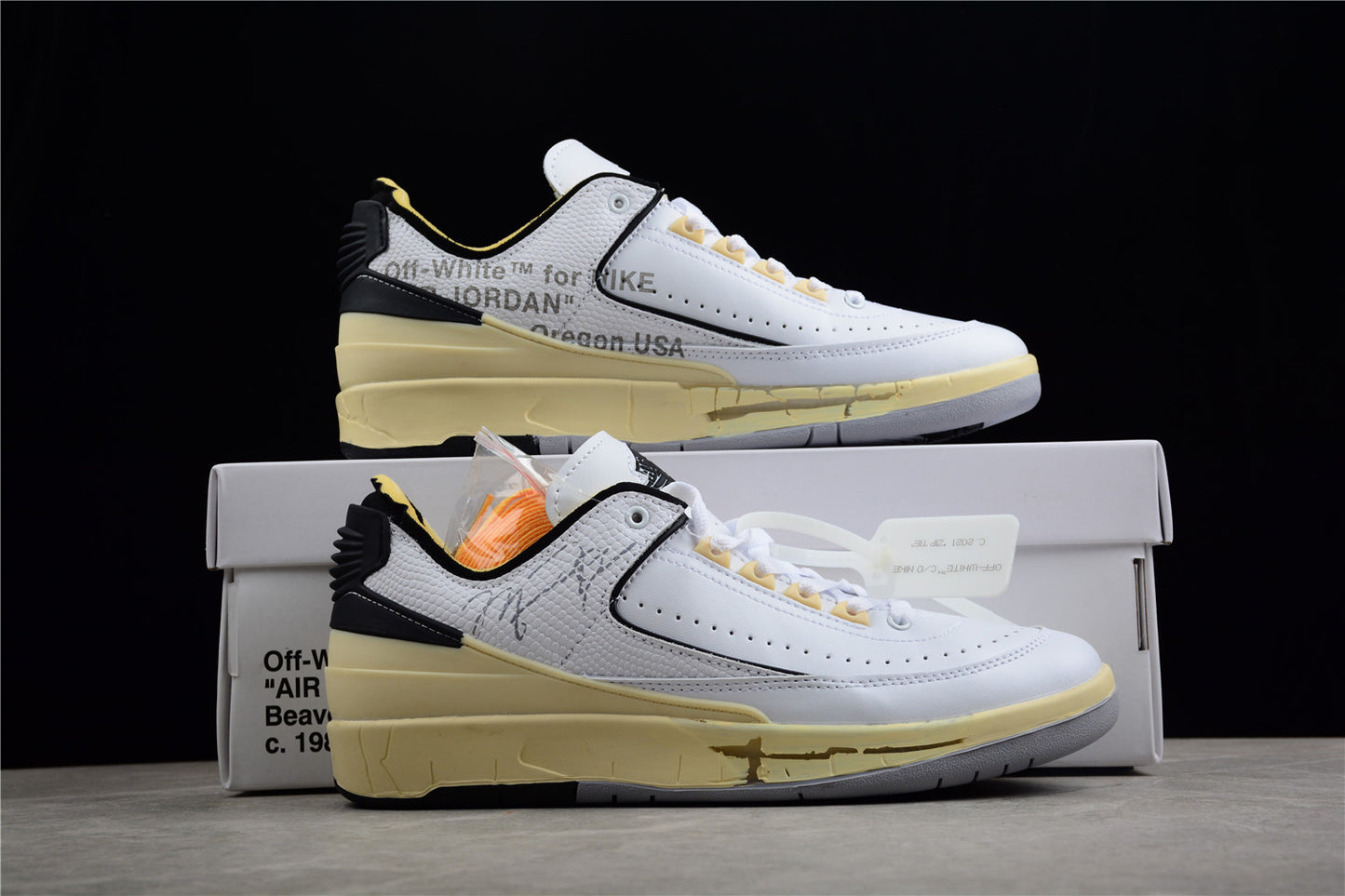 R35 Off-White x Air Jordan 2 shoes  braveps