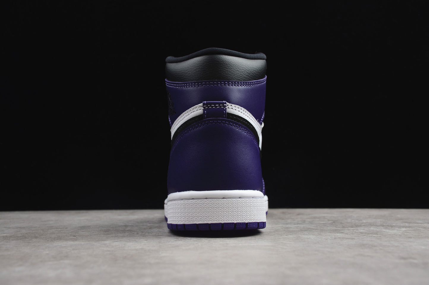 R42 CJ Jordan 1 High Top White Purple braveps