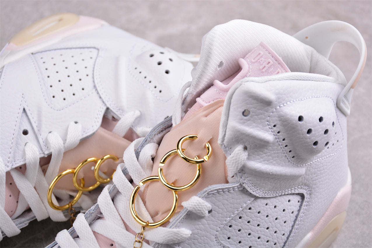 Air Jordan 6 Retro "Gold Hoops" Shoes braveps