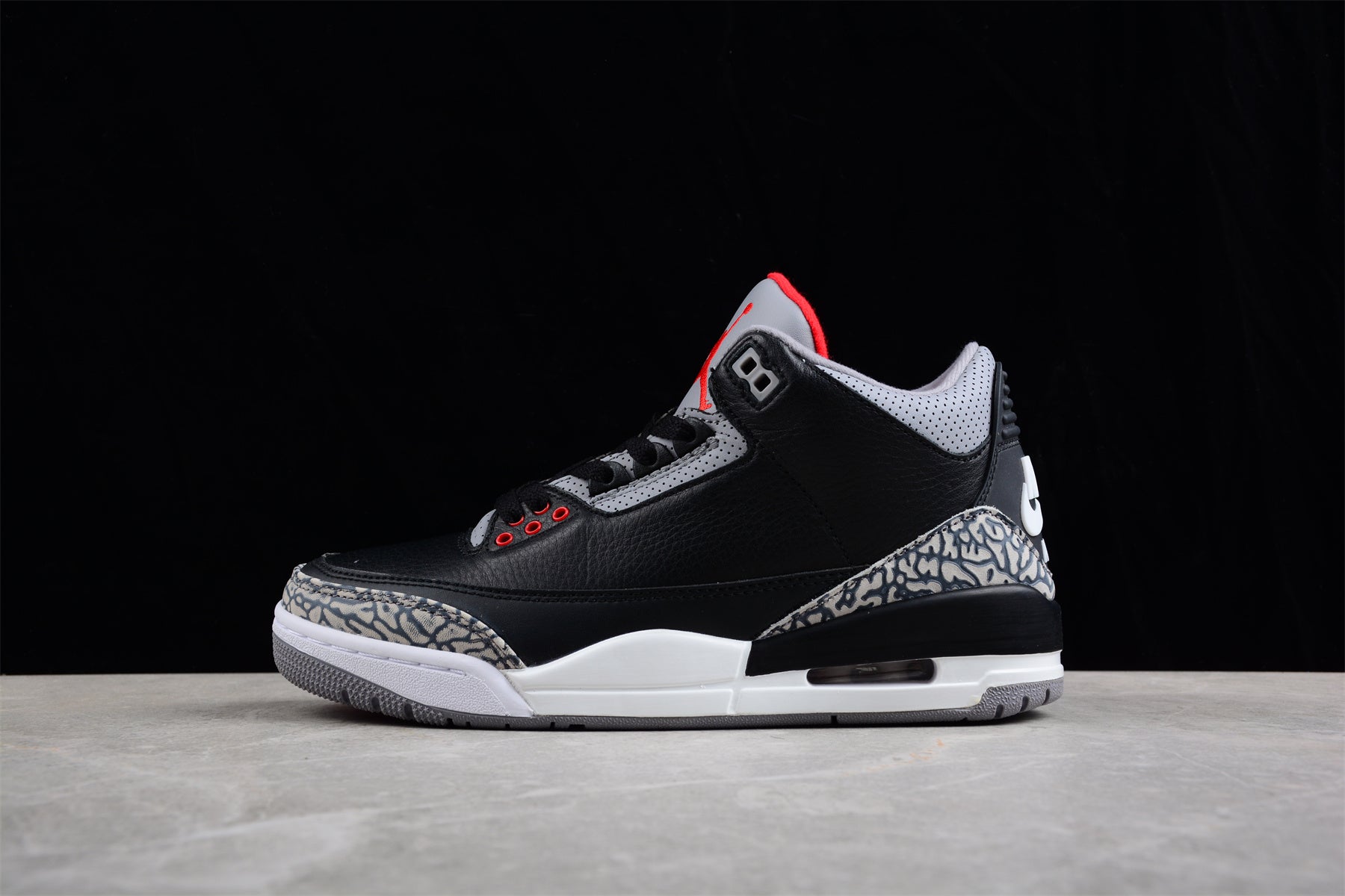 Air Jordan 3 Retro Black Cement  Shoes braveps